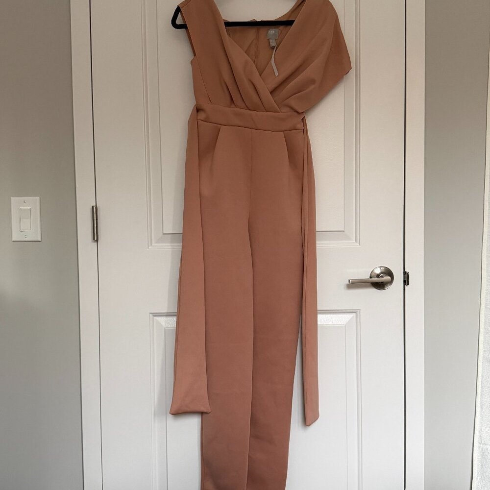 ✨ NWT✨ ASOS Fallen Shoulder Scuba Jumpsuit - Picture 3 of 11